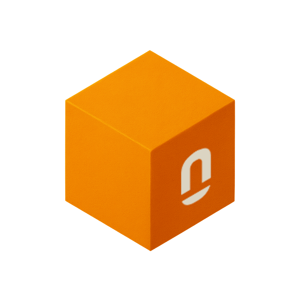 Orange Cube