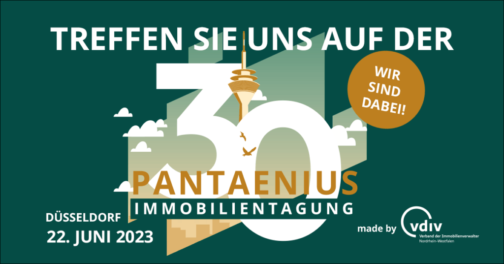 30. Pantaenius Immobilientagung in Düsseldorf