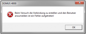 2_DOMUS4000_Anmeldungsfehler